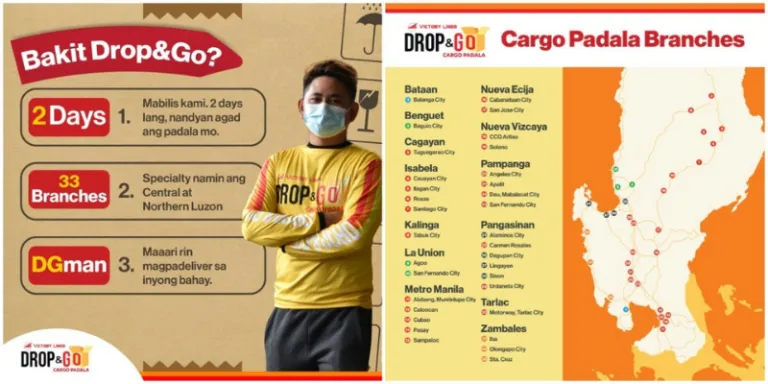 : Drop &amp; Go Courier Branches