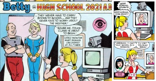 image for article Did Archie Comics Predict Online Schooling in 2021?