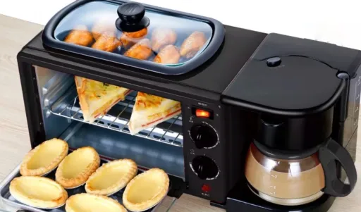 image for article This Breakfast Machine Is an All-in-One Coffee Maker, Oven, and Stove