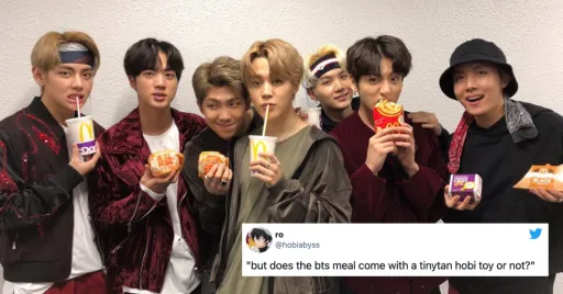 image for article A BTS Meal Is Coming to McDonald’s — Here Are the ARMY’s Most Hilarious Tweets