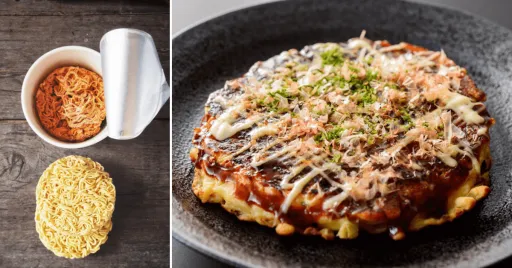 image for article Okonomiyaki Instant Noodles — Fast and Easy Recipe!