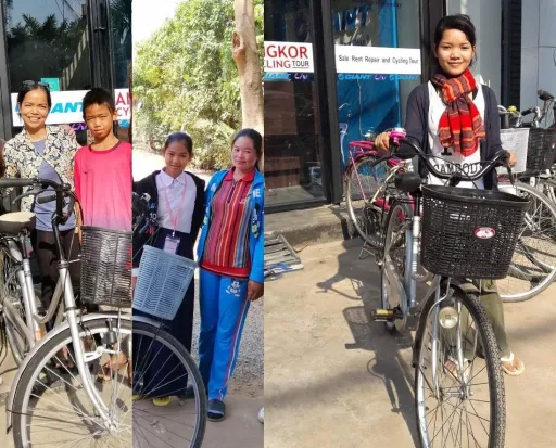 image for article Bike of Hope: Giving Back to the Children of Cambodia