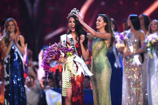 image for article Miss Universe Catriona Gray’s Evening Gown & The Philippine Volcano That Inspired It