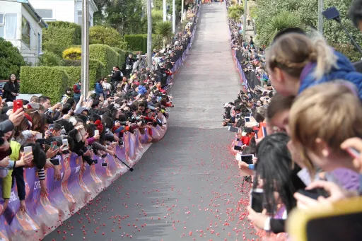 image for article This Iconic Street in New Zealand Hosts a “Chocolate Race” Like You’ve Never Seen Before