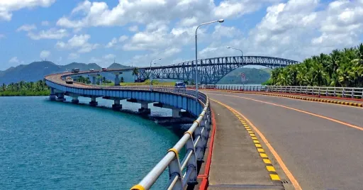 image for article San Juanico Bridge: Walking Across the Longest Bridge in the Philippines