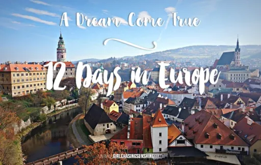 image for article My Dream Europe Trip: 6 Countries & 7 cities in 12 days