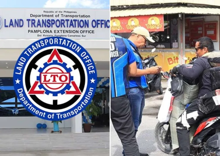 LTO no plate no travel