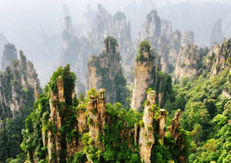 tianzi mountains in china