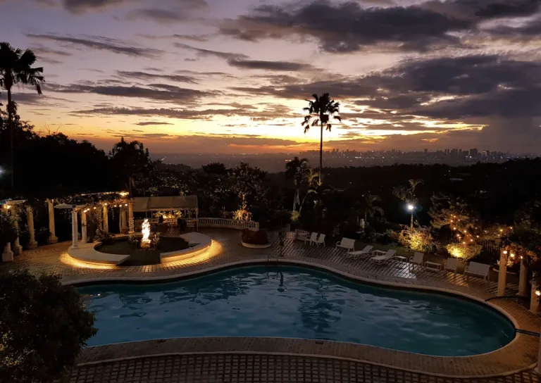 blue mansion in antipolo overlooking manila