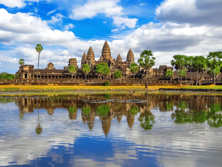 angkor wat temple in Siem Reap, Cambodia