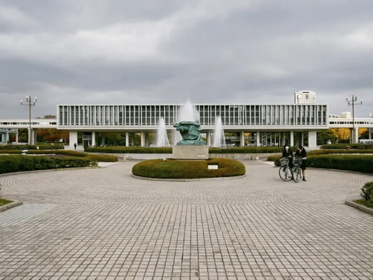 peace memorial museum in hiroshima, japan