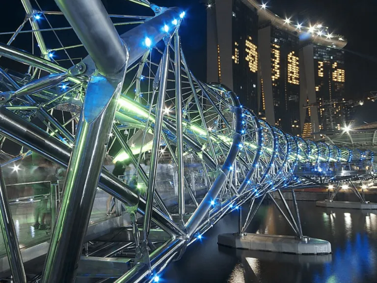 helix bridge in singapore