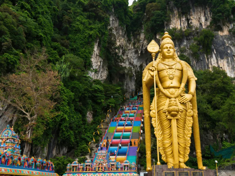 batu caves in selangor malaysia