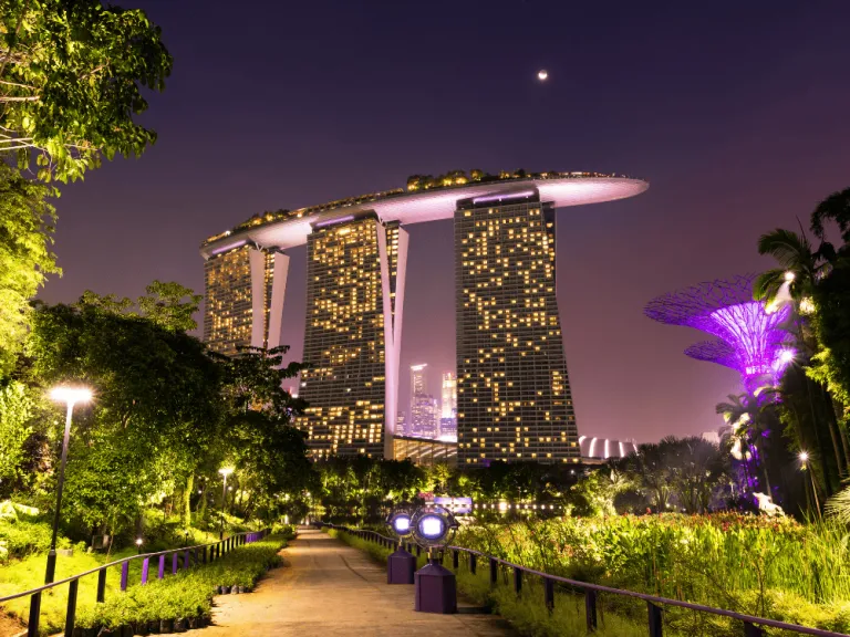 marina bay sands in singapore