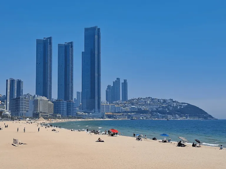 haeundae beach in busan