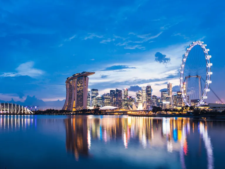 marina bay sands, in singapore