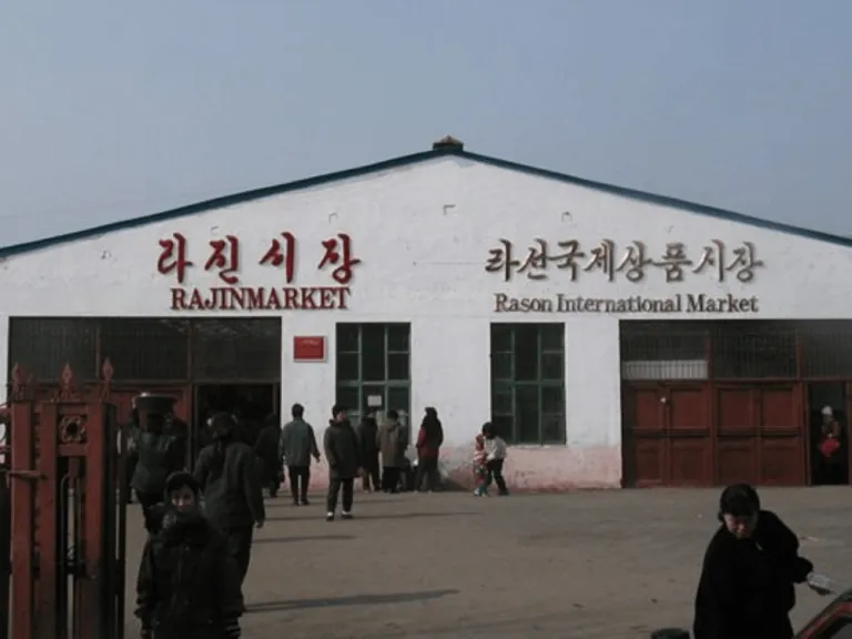 rason city market north korea