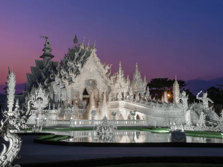 Wat Rong Khun in Thailand