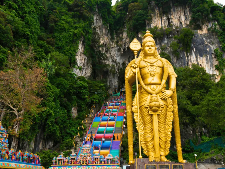 batu caves in selangor malaysia