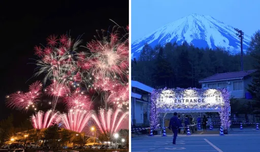 image for article Mt. Fuji’s Spectacular Fireworks & Cherry Blossoms—A Must-See for Filipinos!