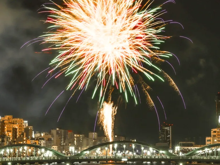 sumida river fireworks festival