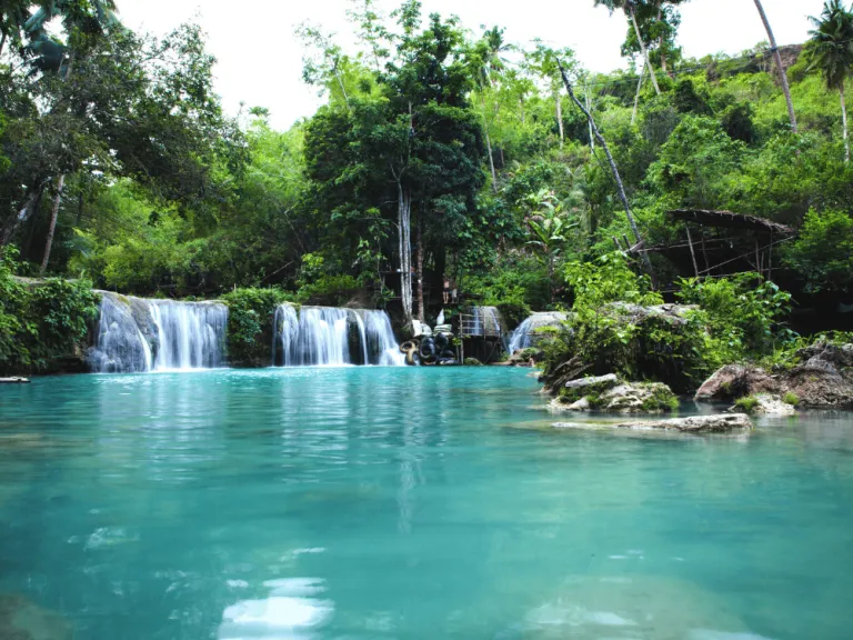 Cambugahay Falls in Siquijor