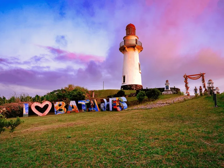 Naidi Hills and Basco Lighthouse