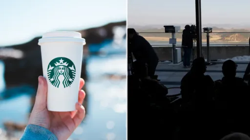 image for article Starbucks Opens Café With a View of North Korea