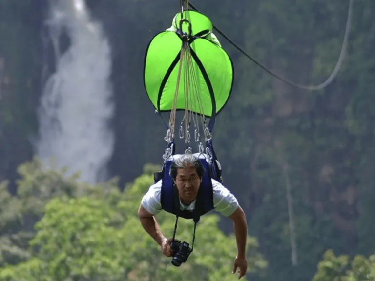 Seven Falls and Zipline in South Cotabato