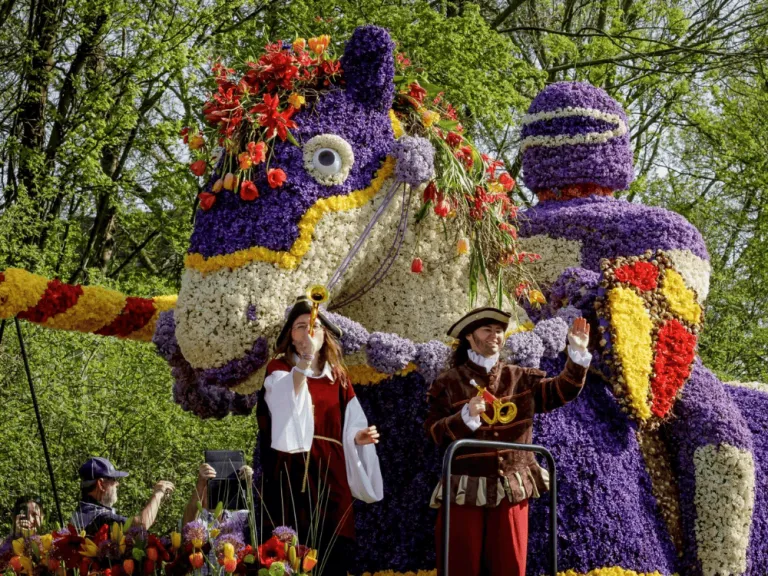 Flower Parade in the Netherlands