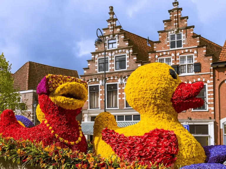 Amsterdam Flower Parade in the Netherlands