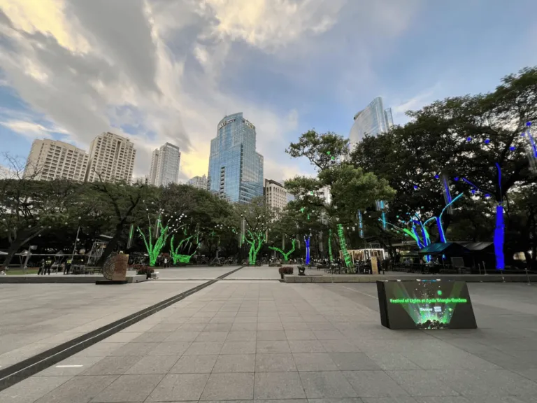 Ayala Triangle Gardens in Makati