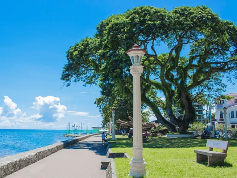 Rizal Boulevard in Dumaguete