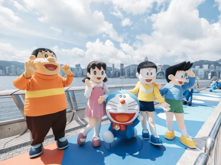 Doraemon, Nobita, and the rest of the gang
