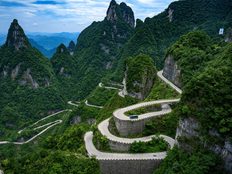 Tianmen Mountain, China  