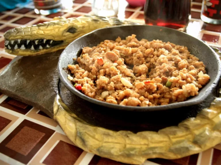 Crocodile Sisig in Palawan