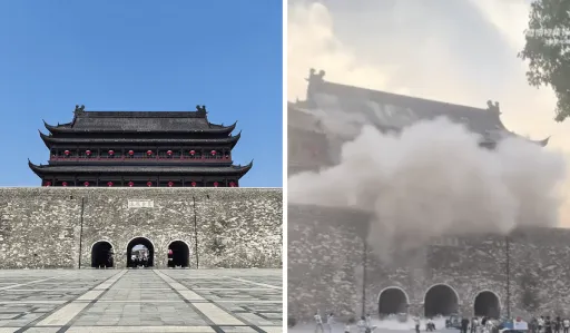 image for article Ming Dynasty Drum Tower Collapses in China: Is It Still Safe to Visit? 