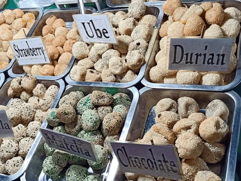 Food Varieties at Roxas Ave Night Market 