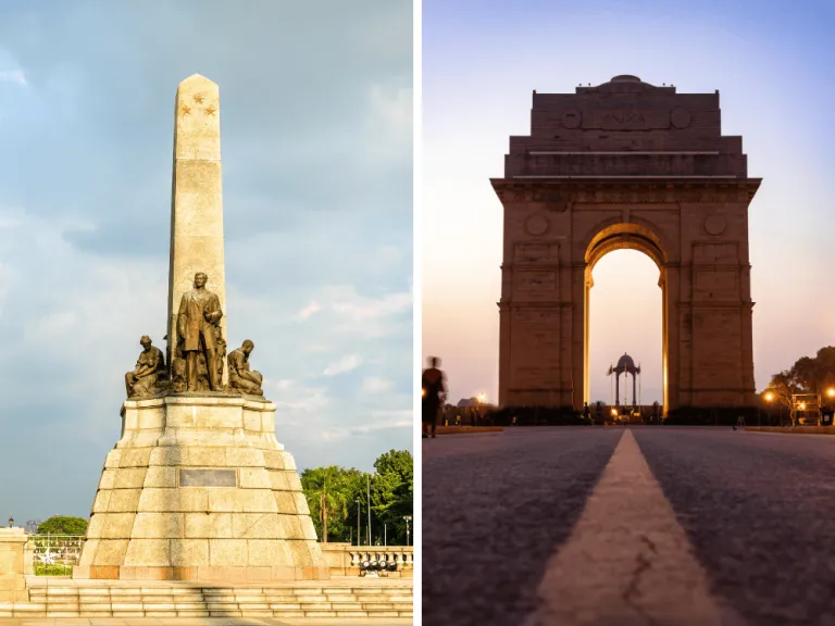 Rizal Park and India Gate