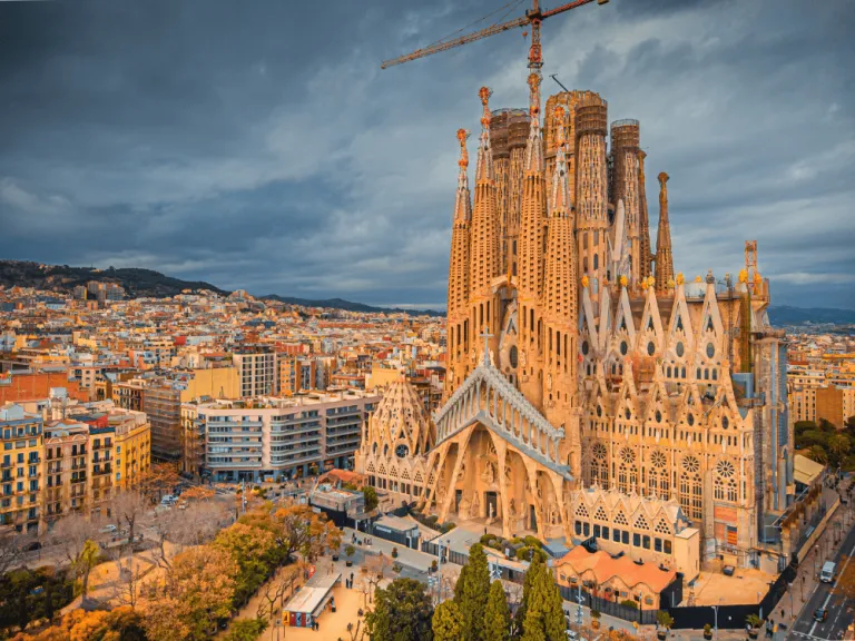 The Cathedral of La Sagrada Familia