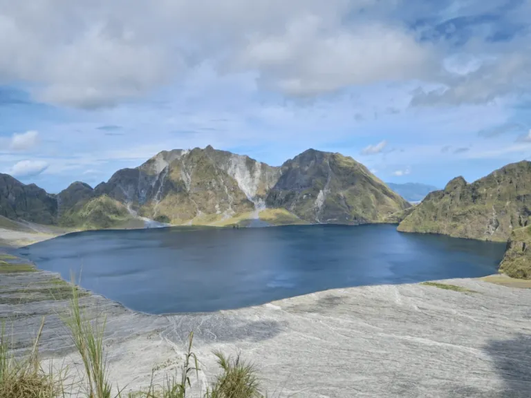 See the stunning crater lake 