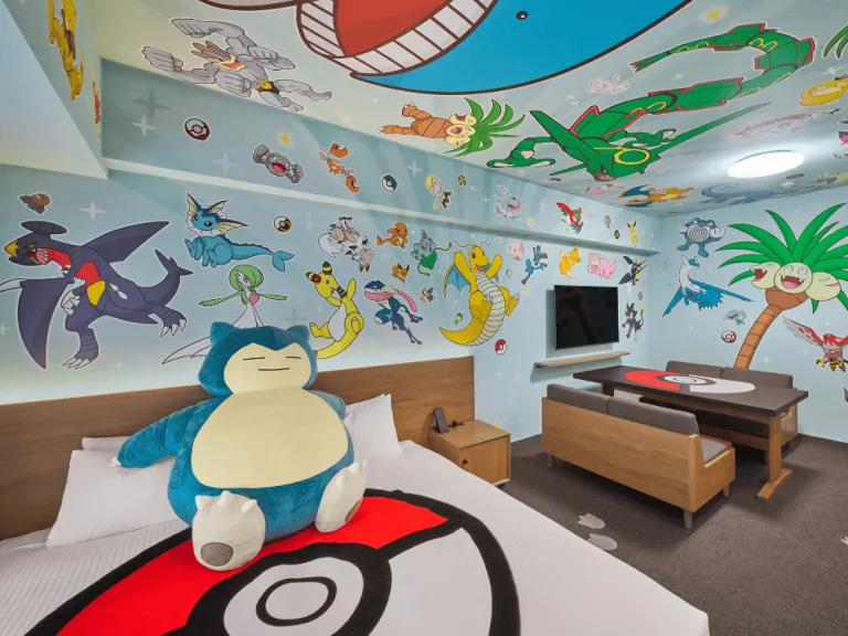 Pok&eacute;mon-themed rooms at MIMARU