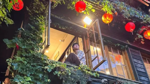 image for article SB19’s Justin brings Ghibli vibes to Jiufen Old Street in Taiwan