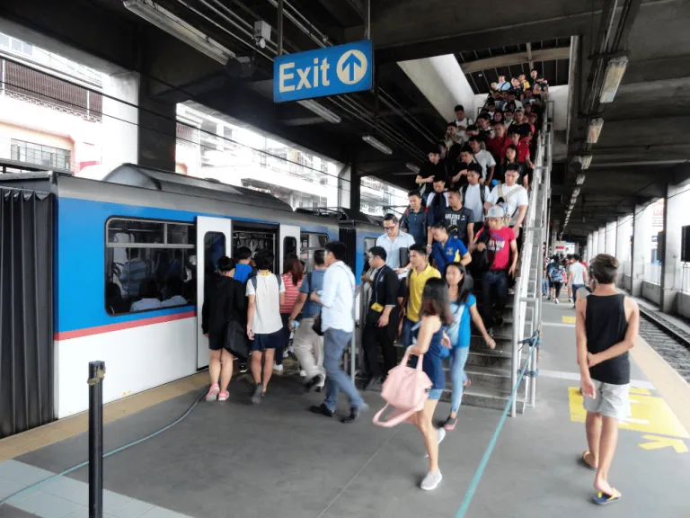 MRT in Manila