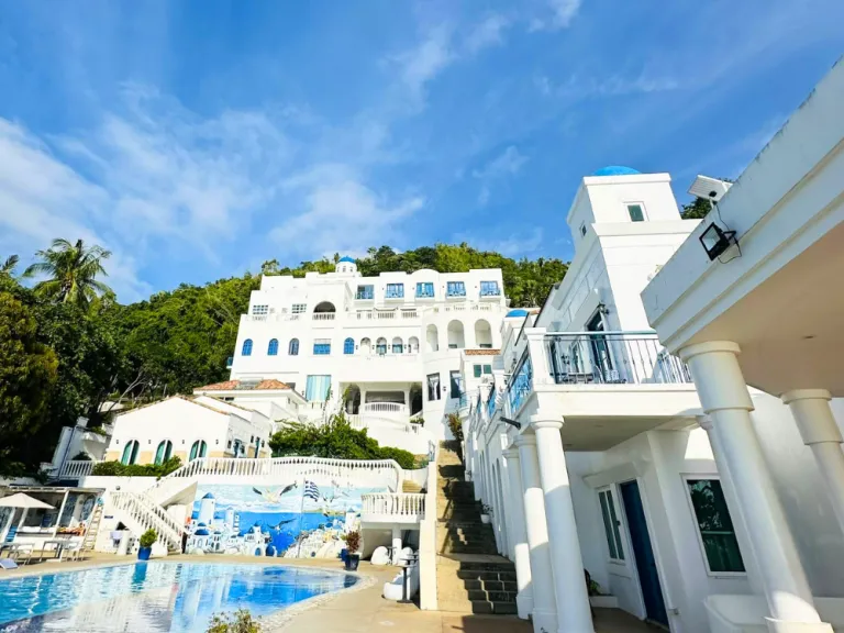 Santorini Villa in Philippines