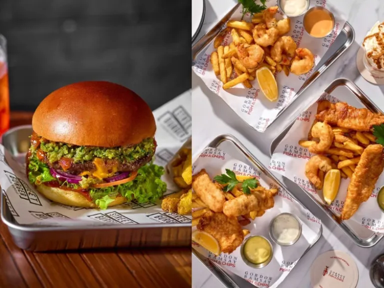 gordon ramsay hells kitchen cebu street burger fish and chips 
