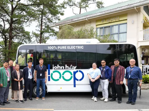 image for article Free Electric Shuttles Now Rolling Around Camp John Hay, Baguio