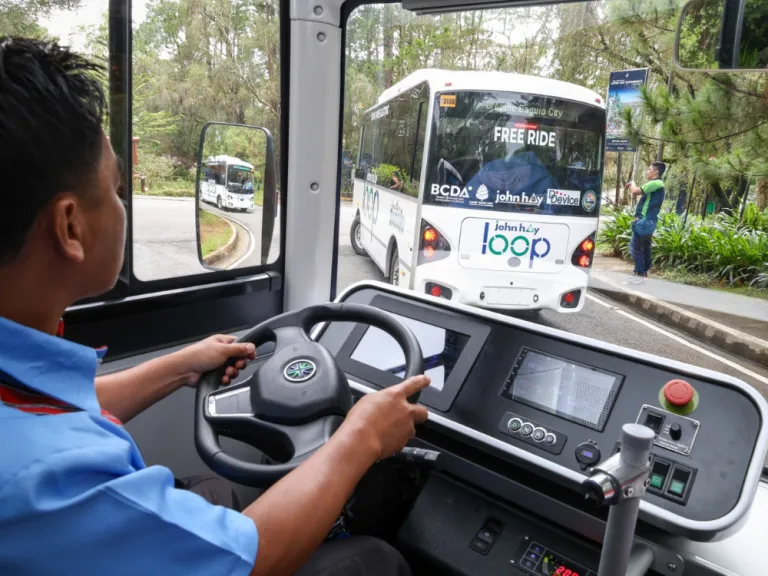 free rides baguio camp john hay free shuttle service ecofriendly bus ride