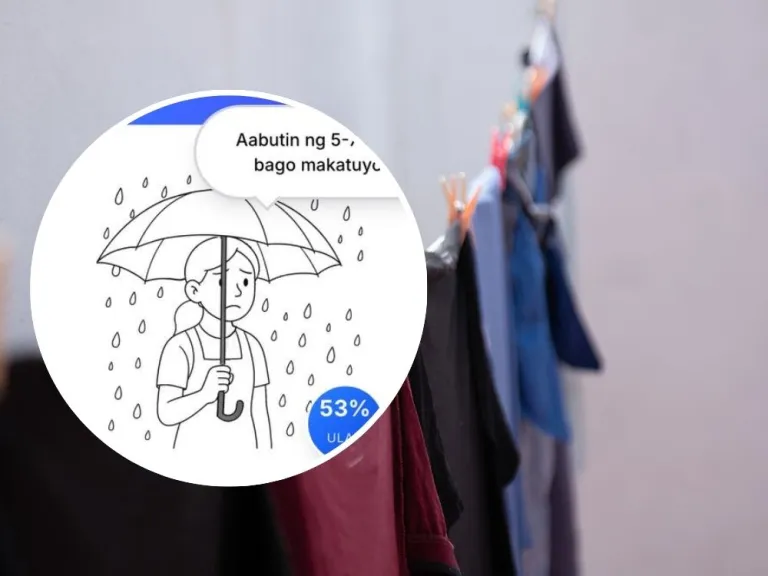 pinoy student app maglalaba ba best time to do laundry rain forecasting app hang dry clothes