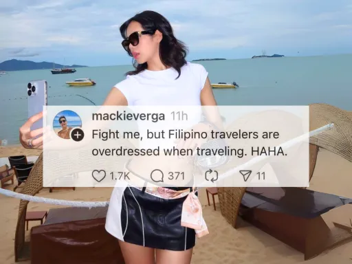 image for article Why Filipino Travellers Love to “Overdress” (And Why It’s None of Our Business)